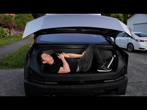 我把Cybertruck當垃圾車