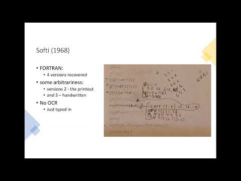 Carlo Montangero -  Legacy software creator’s perspective (SWHAP)