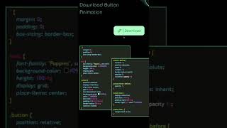 Download button  animation || html&css || #css #html #programming #htmlshorts