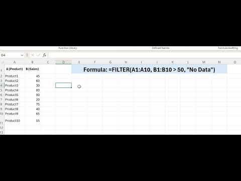 Filter_Function #excel #dataanalysis #exceltips #education #datascience #python #panda #numpy #power