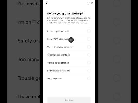How to delete tiktok account #shorts #tiktok #tiktokaccount