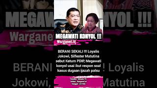 Ketum PDIP, Megawati disebut konyol. 21/05 #megawati #pdip #ijazah #ijazahpalsu #jokowi #konyol