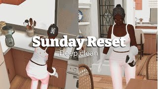 Weekly reset | Clean with me |A Sims 4 Vlog