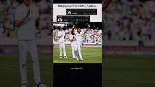 WTC FINAL🥶#cricket #wtcfinal #wtcfinal2025 #ausvssa #rabada #cricketshorts