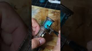 Use Ink to paint glow effect on #warhammer40K terrain #paintingminiatures #warhammer #minipainting