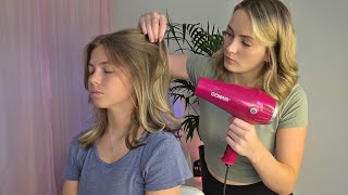 ASMR Perfectionist Hair Shampoo, Condition, Wash & Blow Dry - Hair Blowout With Finishing Touches