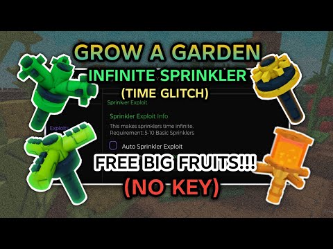 [🦊] Grow a Garden Script : Infite Sprinkler Time | Freeze Pet | EZ Big Fruits | Works Mobile & PC 🔥