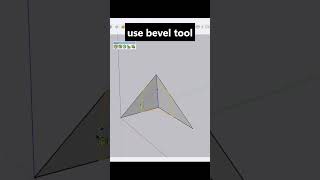 bevel tool alternate for round corner / sketchup tips
