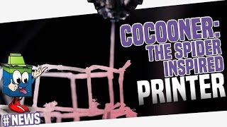 The 3D Cocooner - The Spider-inspired Printer