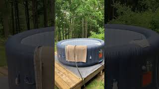 New Relxtime Inflatable Hot Tub! #hottub #relaxing
