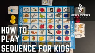 How To Play Sequence for Kids