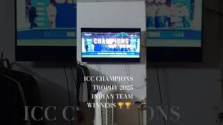 #Indian#team#icc champions trophy 2025 india team winners 🏆🏆 #Dubai