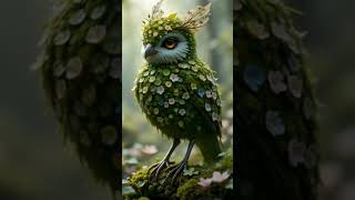 This Bird Looks Like a Fairy 🌸🦉 #Shorts #Shorts #viralshorts #magicalbird #fairybird