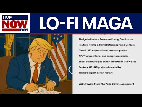 White House puts out "Lo-Fi MAGA sleep" video
