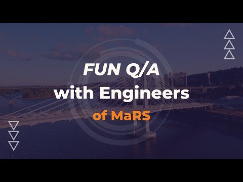 On the occasion of engineer's day, We had a fun Q&A with our engineers around MaRS