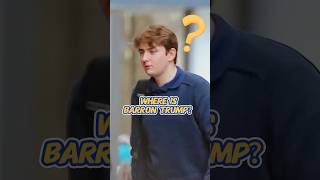 Where is Barron Trump?1#shorts #youtubeshorts #celebrity #barrontrump