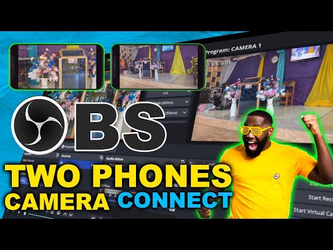 PART 2 || HOW TO CONNECT👉TWO PHONE CAMERAS TO OBS @honestymedia09