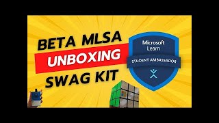 Unboxing the Exclusive Beta Microsoft Learn Student Ambassador Swag Kit | Beta MLSA Swag Kit