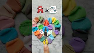 A to Z Alphabet Lore#colormixing #alphabetlore #atoz #shorts #satisfying