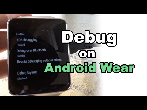 How to Turn on ADB Debug on Android Wear - Run Your First App!