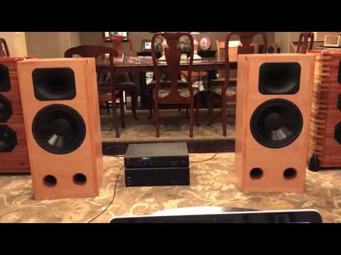 Crites CS-1.5 Speaker Build Demo with LS Simple Man