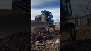 Dozer girl work #shorts #beautiful #construction #trendingshorts #crazy #beautiful #excavator #job