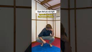 Signs that you can fight…