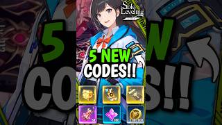5 NEW REDEEM CODES *EXPIRING FAST* CLAIM NOW - Solo Leveling: Arise #sololevelingarise #sololeveling