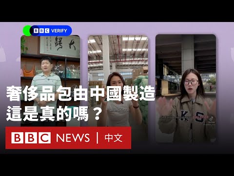 TikTok瘋傳國際奢侈品牌手袋由中國製造 這是事實嗎？－ BBC News 中文