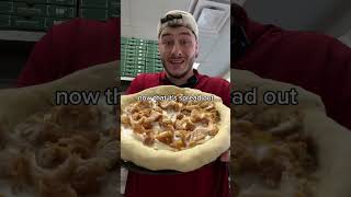 A SNACK WRAP PIZZA? #wow #pizza  #youtubeshorts #shorts #foodie #mcdonalds #food #science #fyp