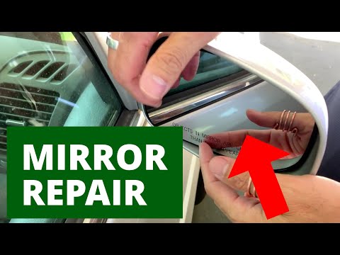 2002-2006 Toyota Camry Replace Side Mirror Tutorial