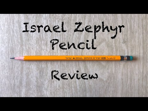 Israel Zephyr HB Pencil Review