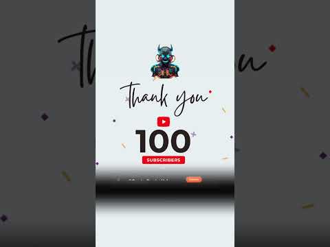 Thank you to my 100 subs 🤝 #crypto #trading #gaming #financialfreedom