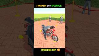 😍 FRANKLIN BUY SPLENDOR Indian Theft Auto Simulator #indiantheftauto #shorts #trending #shortsfeed