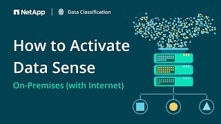 BlueXP classification: How to Activate Data Sense On-Premises (with Internet)