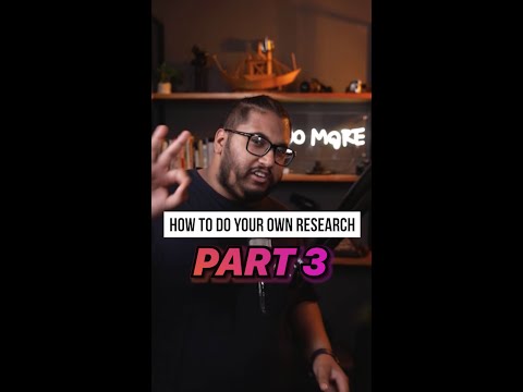 How To do Your Own Cryptocurrency Research - Part 3