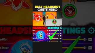 Free Fire Headshot setting 2025 ⚡ Best Sensitivity Settings ⚙️| Sensitivity + Hud Settings Free Fire