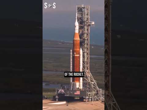 Why do the rockets have Orange colour? 😳 #shorts #nasa #space