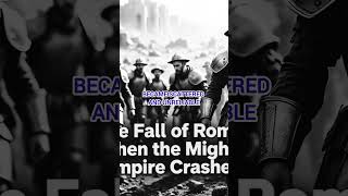 The Fall of Rome: When the Mighty Empire Crashed #FallOfRome #AncientHistory #RomanEmpire #World