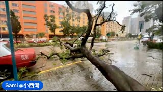 韋帕10號波LIVE｜和你直擊各區風勢｜Channel WE HK @weathermanhk @13bunbunbun  @samilivehk