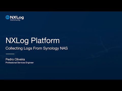 NXLog Platform: Collecting logs from Synology NAS