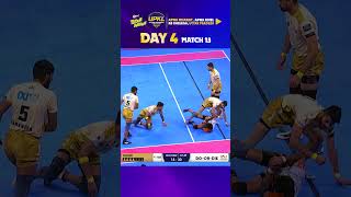 Powerful tackle! #UPKL2024 #UttarPradeshKabaddiLeague #BolKabaddi#khelkabaddi