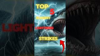 TOP 5 SCARIEST LIGHTNING STRIKE #viralvideo #facts #shortvideo #lightning #shorts