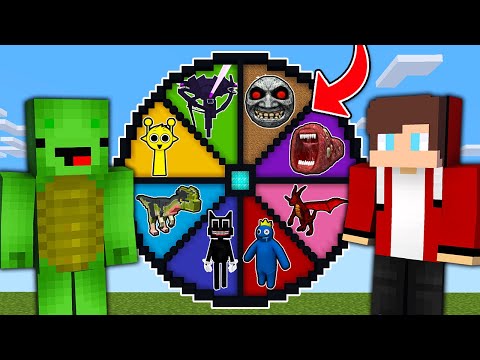 ルーレットMOB対決で大当たりが出た！【まいくら・マインクラフト】