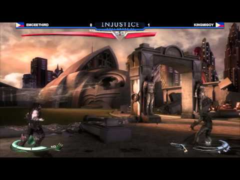 EmceeThird (Green Arrow) vs TMG.KingMigoy (Lobo) Injustice Round Robin at Imperium (08/16/2014)