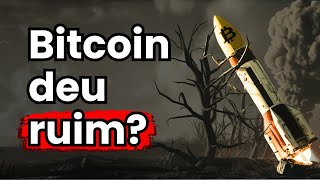 Bitcoin em queda: vai piorar? 3 sinais! | BTC, ethereum (ETH), solana (SOL), XRP, criptomoedas