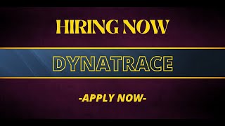 Dynatrace | Dynatrace Jobs