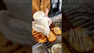 Crunch SOHO BTS - brioche sandwiches making process #fyp #crunch #soho #london #newopenings