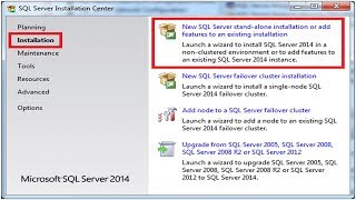 Install Sql Server 2014 on Windows 10,11 @P-7