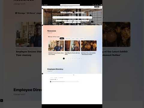 SharePoint Site Home Page Design in 60 Seconds #sharepoint #sharepointonline